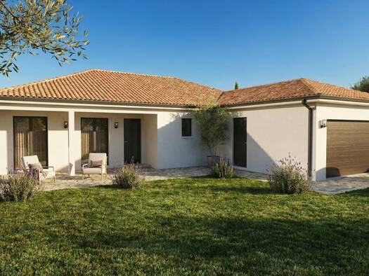 Terrain avec maison neuve à vendre 208 507 € 3 pièces 2 chambres 80 m² 569 m² de terrain Bignoux 86800