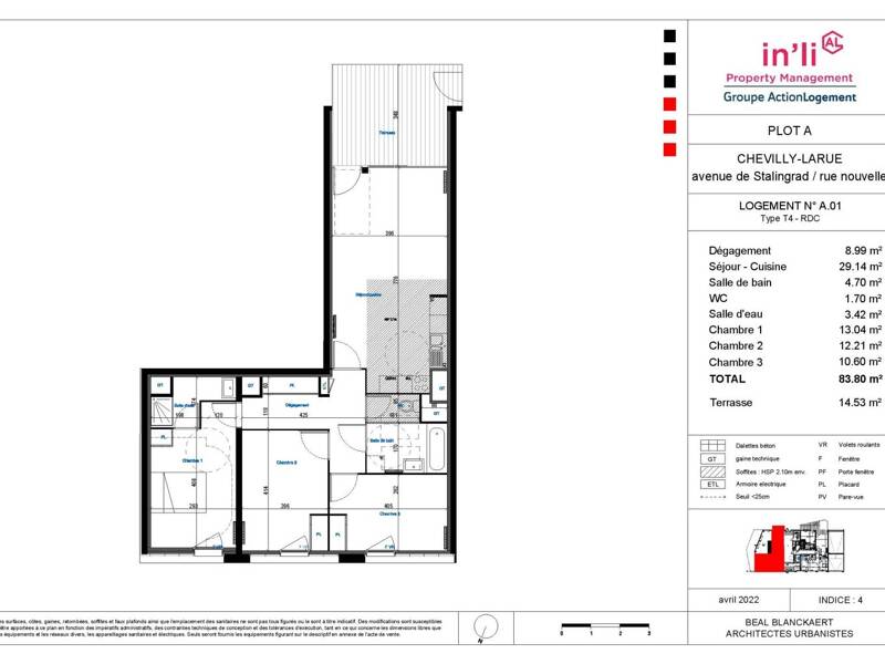 Maison à louer, 83m², CHEVILLY LARUE