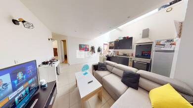 Appartement à vendre 76 000 € 2 pièces 1 chambre 43 m² Graville Le Havre 76600