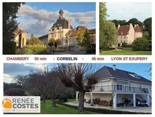 Maison en viager occupé Bouquet 64 315 € 4 pièces 3 chambres 110 m² 4 500 m² de terrain Nord La Tour-du-Pin 38110