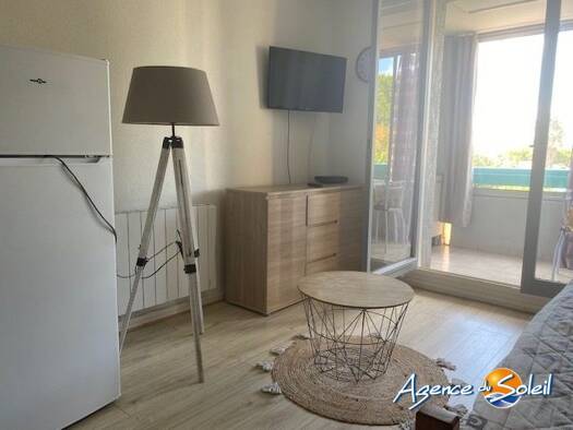 Appartement à louer 580 € 2 pièces 1 chambre 22,4 m² RDC Le Barcarès 66420