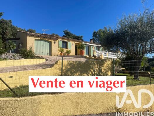 Maison en viager 98 000 € 4 pièces 2 chambres 81 m² 1 180 m² de terrain Mons 83440