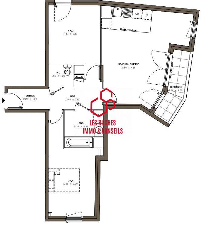 Maison à vendre, 67m², MONTIGNY LES CORMEILLES