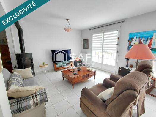 Maison à vendre 428 000 € 7 pièces 5 chambres 160 m² 626 m² de terrain Port-Louis 56290