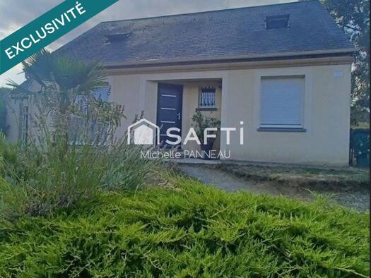 Maison de plain-pied à vendre 173 000 € 7 pièces 5 chambres 124 m² 749 m² de terrain Arthezé 72270