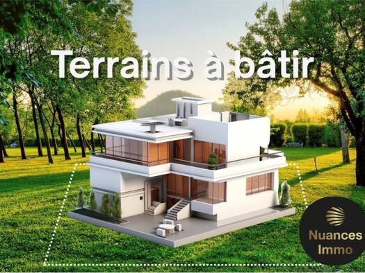 Terrain constructible viabilisé à vendre 145 000 € 555 m² de terrain Chaumont 74270
