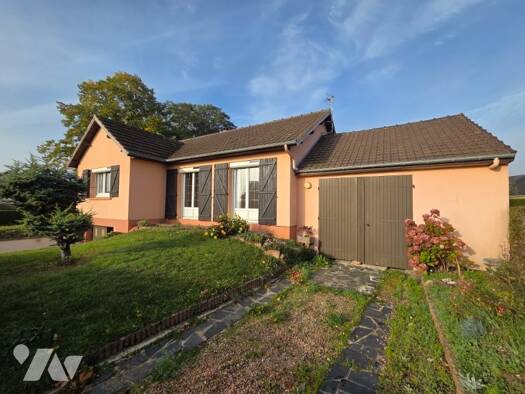 Maison de plain-pied à vendre 190 800 € 3 pièces 2 chambres 575 m² de terrain Fontenay le Marmion 14320