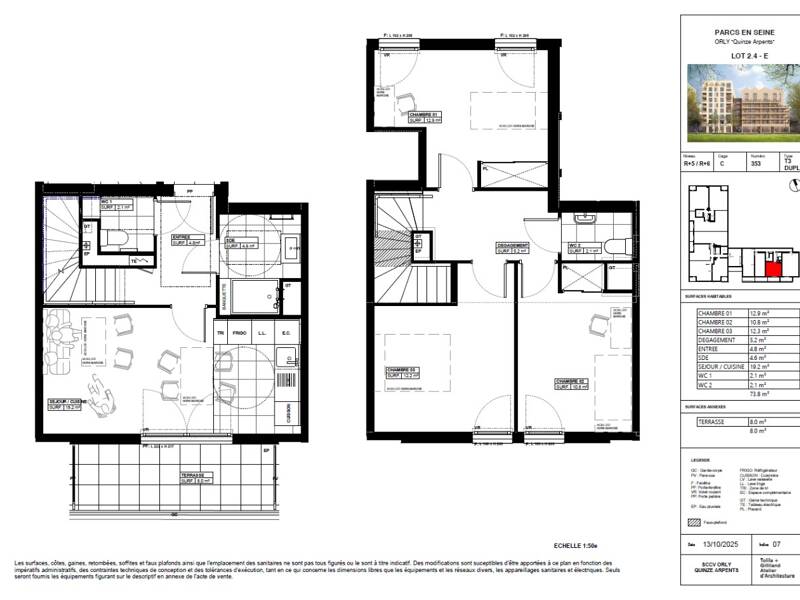 Maison à louer, 74m², ORLY