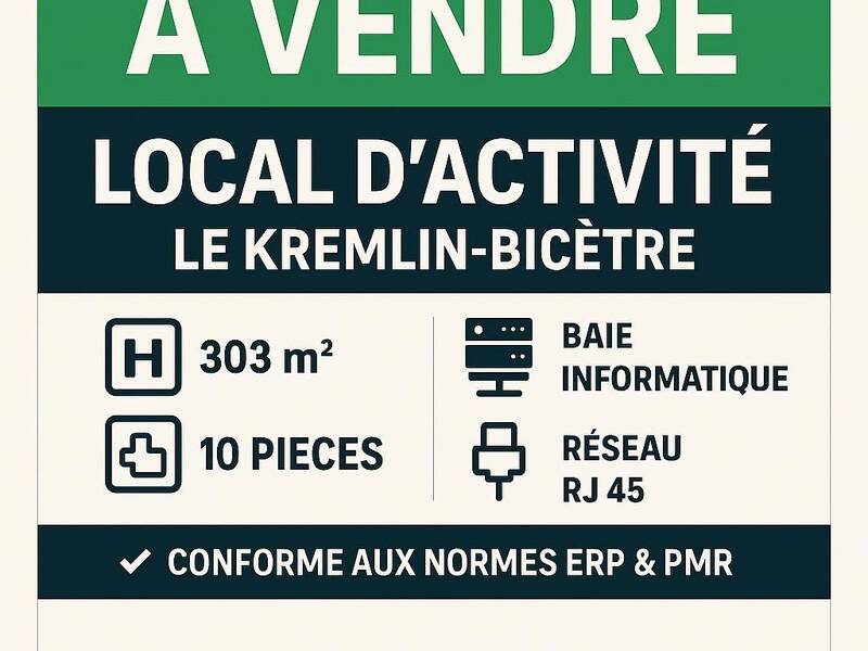Maison à vendre, 303m², LE KREMLIN BICETRE