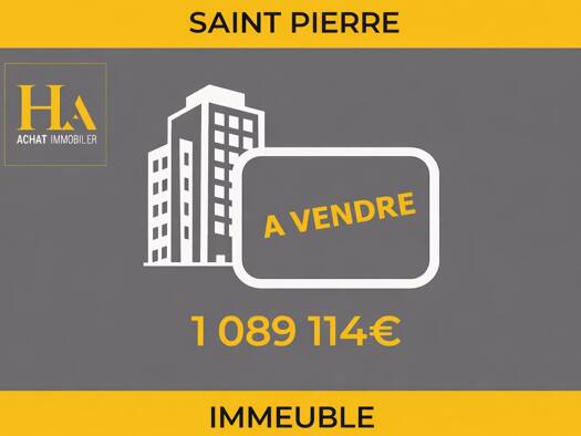 Immeuble à vendre 1 089 114 € Saint-Pierre 97410