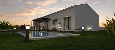 Terrain avec maison neuve à vendre 296 000 € Péret 34800
