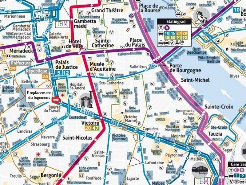 Maison à louer, 24m², BORDEAUX