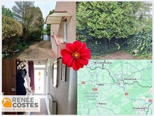 Maison en viager occupé Bouquet 24 250 € 7 pièces 4 chambres 130 m² 1 806 m² de terrain Théding 57450