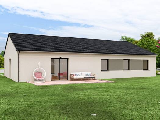 Terrain avec maison neuve à vendre 279 000 € 5 pièces 3 chambres 107,8 m² Griscourt 54380