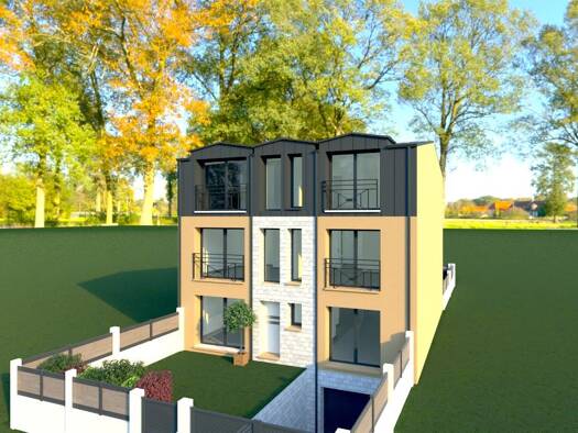 Terrain avec maison neuve à vendre 2 780 000 € 10 pièces 9 chambres 350 m² 280 m² de terrain Centre-Voltaire Asnières-sur-Seine 92600