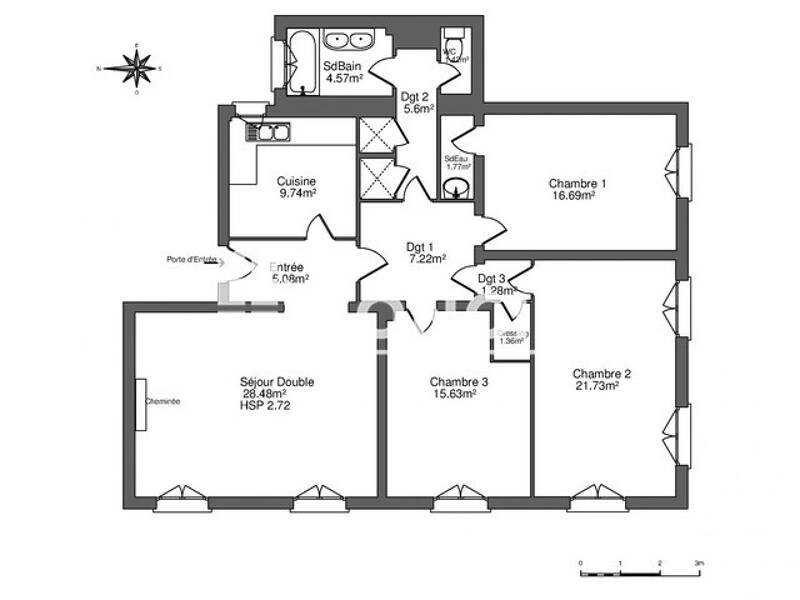 Maison à louer, 121m², ORLEANS