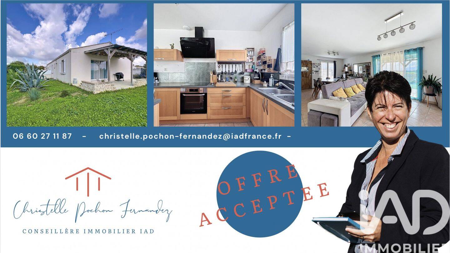 Maison à vendre, 103m², SAINT SAUVEUR D'AUNIS