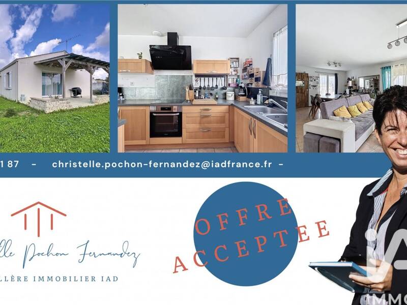 Maison à vendre, 103m², SAINT SAUVEUR D'AUNIS