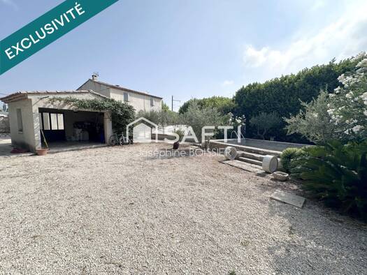 Maison à vendre 395 000 € 7 pièces 4 chambres 178 m² 1 360 m² de terrain Basses Ferrailles-Jas Cavaillon 84300