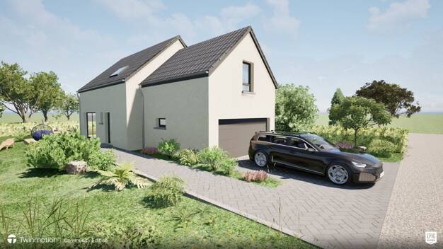 Terrain avec maison neuve à vendre 387 900 € Marlenheim 67520