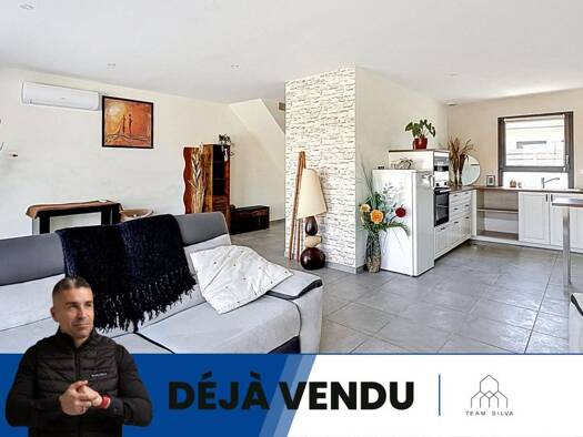 Villa à vendre 319 900 € 4 pièces 3 chambres 90 m² 347 m² de terrain Autres quartiers et hameaux Pont-Évêque 38780