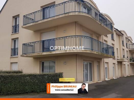 Appartement à vendre 119 000 € 2 pièces 1 chambre 38 m² Saint-André-de-l'Eure 27220