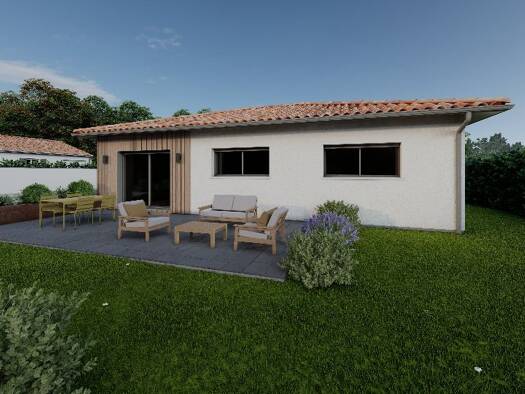 Terrain avec maison neuve à vendre 236 000 € 4 pièces 3 chambres 90 m² 2 000 m² de terrain Pomponne Montauban 82000