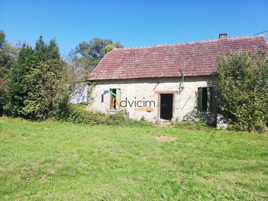 Maison de plain-pied à vendre 24 900 € 2 pièces 1 chambre 49 m² La Châtre-Langlin 36170