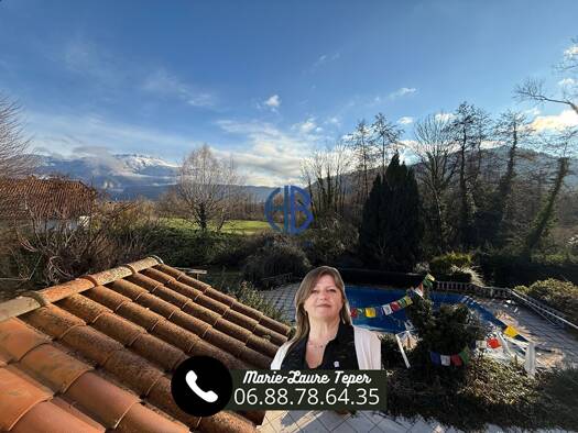 Maison à vendre 389 900 € 6 pièces 4 chambres 134 m² 2 030 m² de terrain Souillet-Vouise Voiron 38500