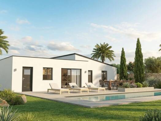 Terrain avec maison neuve à vendre 284 321 € 4 pièces 3 chambres 80 m² 561 m² de terrain Le Fenouiller 85800