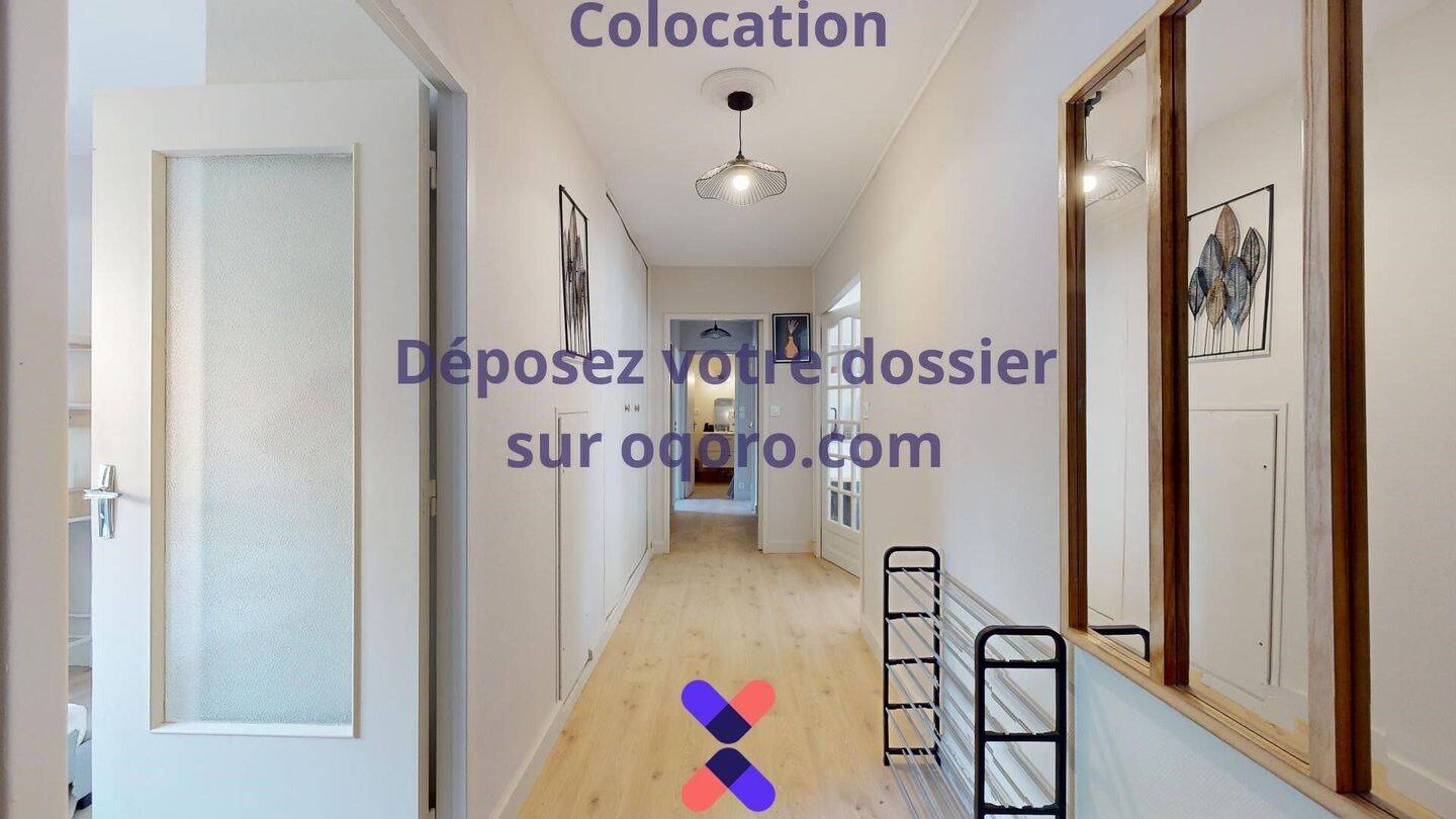 Chambre en colocation appartement meublé — 16