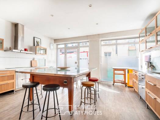Appartement à vendre 545 000 € 2 pièces 85 m² RDC/3 Belleville Paris 20ème arrondissement 75020