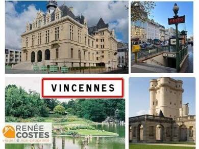 Appartement en viager occupé Bouquet 130 695 € 4 pièces 3 chambres 101 m² Étage 4/6 Saint Louis-République Vincennes 94300