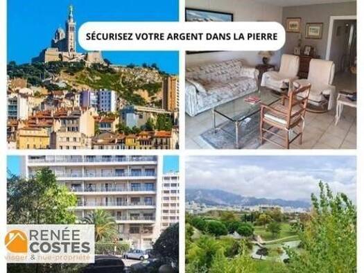 Appartement en viager occupé Bouquet 240 000 € 3 pièces 2 chambres 75 m² 2ème étage Marseille 6ème 13006