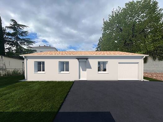 Maison de plain-pied à vendre - Première occupation 249 900 € 4 pièces 3 chambres 90 m² 607 m² de terrain Sainte Catherine Villeneuve-sur-Lot 47300