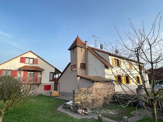 Appartement à louer 590 € 2 pièces 1 chambre RDC Sainte-Croix-en-Plaine 68127