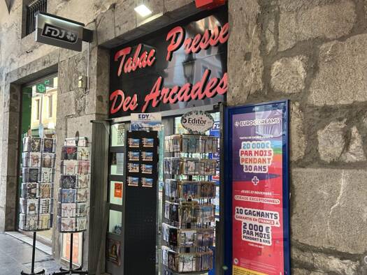 Tabac-Presse-Loto à vendre Fonds de commerce 297 000 € 18 m² de surface de vente Laurier-Les Charmettes Chambéry 73000