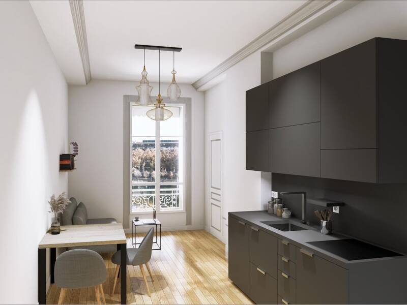Maison à louer, 18m², LYON 2E