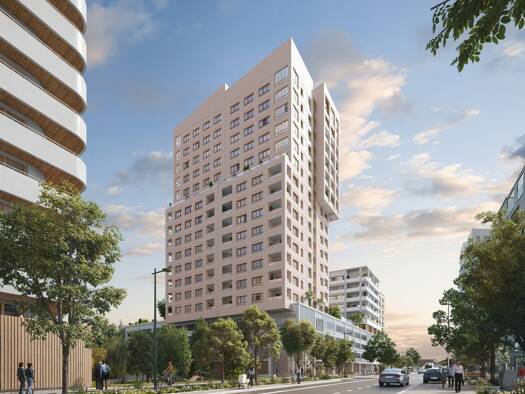 Appartement à vendre - neuf 154 500 € 2 pièces 43,02 m² 9ème étage dès le 31/12/2029 Atalante Beaulieu Rennes 35000