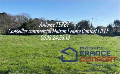 Terrain constructible à vendre 120 000 € 458 m² de terrain Pre Aux Chenes Bailleul 59270