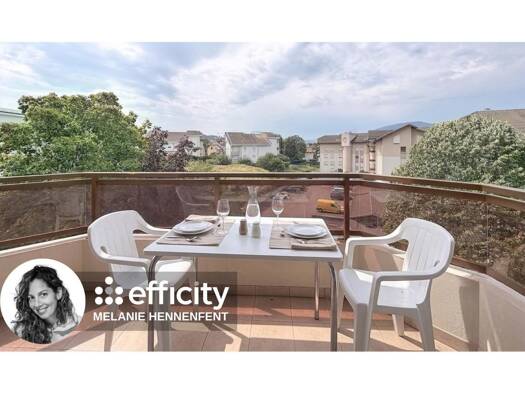 Appartement à vendre 239 000 € 3 pièces 2 chambres 66,7 m² Étage 3/4 Sud Ville-la-Grand 74100