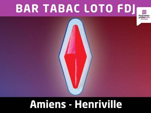 Tabac-Presse-Loto à vendre Fonds de commerce 139 000 € 1 pièce 65 m² de surface de vente Centre Ville Amiens 80000