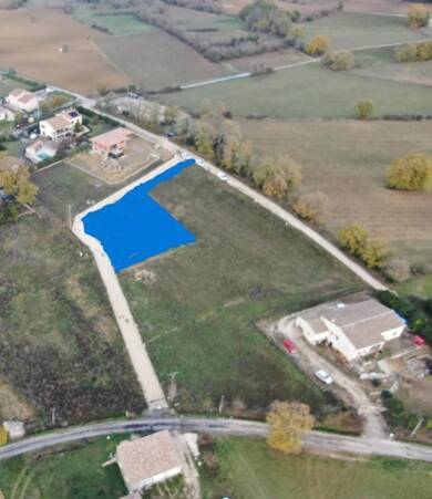 Terrain viabilisé à vendre 76 400 € 930 m² de terrain Allègre-les-Fumades 30500