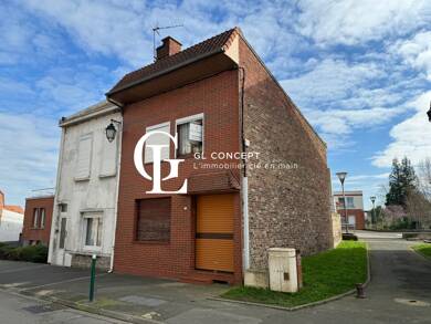Maison à vendre 55 000 € 4 pièces 3 chambres 75 m² 73 m² de terrain Lillers 62190