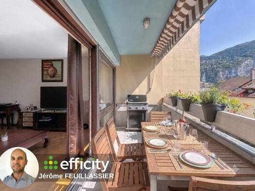 Appartement à vendre 209 000 € 4 pièces 3 chambres 89 m² Étage 3/5 La Serdagne Est Cluses 74300