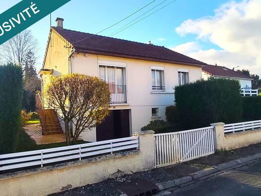 Maison à vendre 96 900 € 4 pièces 2 chambres 70 m² 690 m² de terrain Mézières-sur-Oise 02240