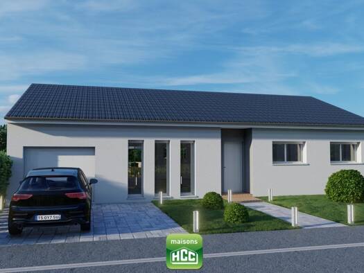 Terrain avec maison neuve à vendre 269 000 € 4 pièces 3 chambres 100 m² Condé-Northen 57220
