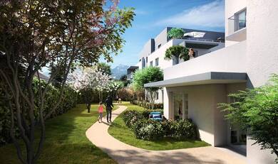Appartement à vendre - Neuf 284 800 € 3 pièces 63,3 m² 2ème étage disponible à partir du 01/04/2026 Abry Grenoble 38100