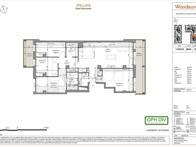 Maison à louer, 100m², RUEIL MALMAISON