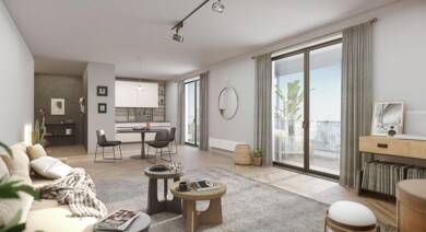 Appartement à vendre - Neuf 444 617 € 4 pièces 3 chambres 86 m² 1er étage Centre L'Haÿ-les-Roses 94240
